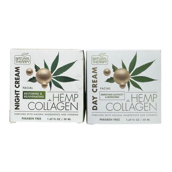 Other - Natural Therapy Hemp & Collagen Improve Elasticity Refresh Day/Night Cream
